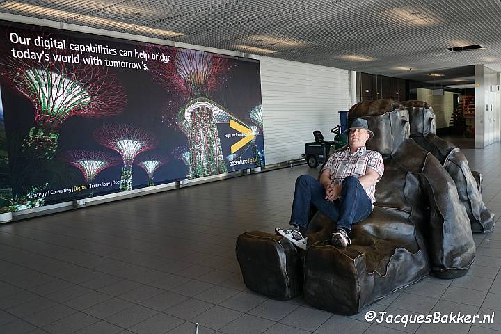 Uitrusten Schiphol Jacques Bakker