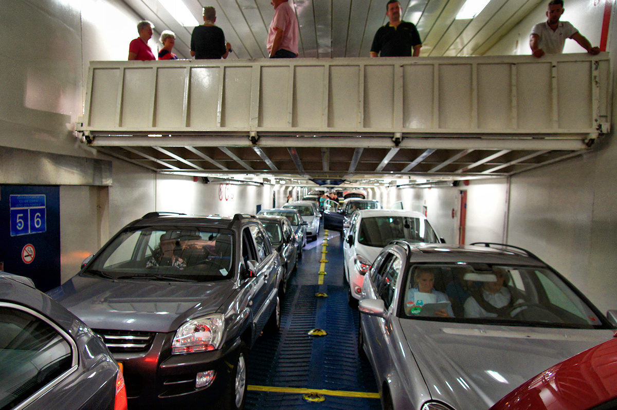 DFDS dek 5 en Dek 6